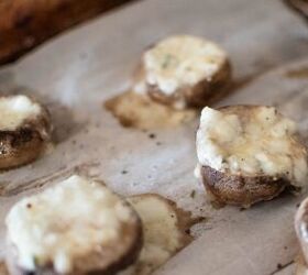 Baked Mushroom Ricotta Bites