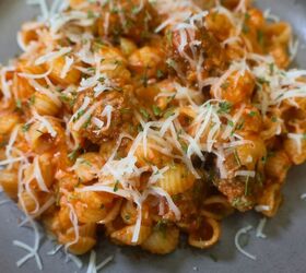 Mini Meatball Pasta | Easy Mini Meatball Pasta Recipe