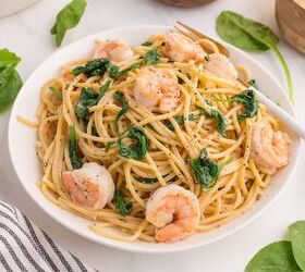 Shrimp and Spinach Pasta (30-Minute Dinner)