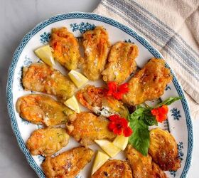 Lemon Ricotta Stuffed Zucchini Flowers | Foodtalk