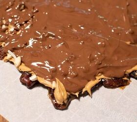 Peanut Butter Date Coconut Cashew Bark