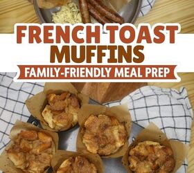 french toast muffins delicious french toast muffin cup recipe, French Toast Muffins Pin with text overlay