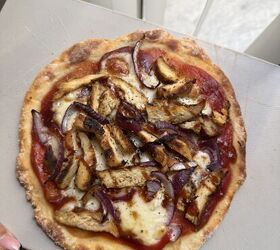 Healthier BBQ Chicken Pizza