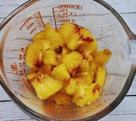 You won’t believe how moist this easy fresh peach loaf cake turns out
