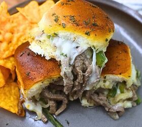 Philly Cheesesteak Sliders | Easy Cheesesteak Slider Recipe
