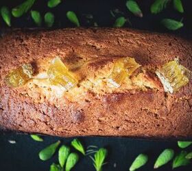 Spruce Tip Honey Loaf Cake