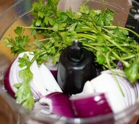 red onion and cucumber mediterranean sumac salad