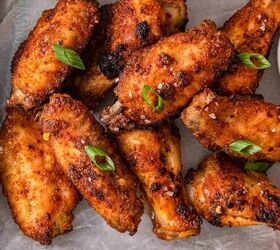 These crispy baked wings are coated with the best dry rub EVER