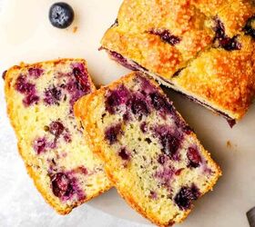 This moist and delicious blueberry loaf cake is the perfect breakfast, snack or dessert!