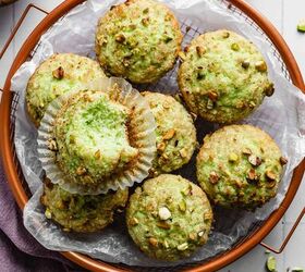 These easy, bakery-style pistachio muffins have tall, crunchy sugared pistachio muffin tops with moist, fluffy insides