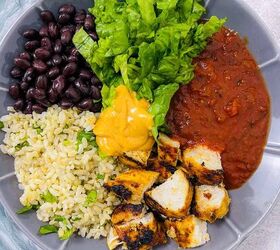 This chicken black bean burrito bowl will be your new go-to for a quick and delicious dinner