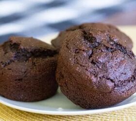 These healthier chocolate chip muffins are great as a breakfast on-the-go