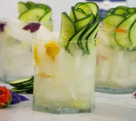 Cucumber makes this classic cocktail even more refreshing