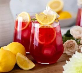 This iced passion tea lemonade might be the most refreshing drink of the summer