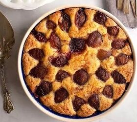 You really shouldn't let another summer slip by without making this juicy plum cake (it's that good)