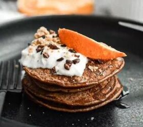 These 15-minute chocolate orange banana pancakes are a flavor revelation