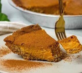 How to make creamy pumpkin pie gluten-free, with a super thick and flaky pie crust