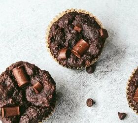 You'll smile when you take a look at the ingredients for these indulgent-tasting muffins