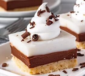 These bars flawlessly combine an easy Hawaiin dessert with rich chocolate