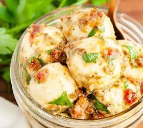 Just a few ingredients are all you'll need to make these out-of-this-world mozzarella balls