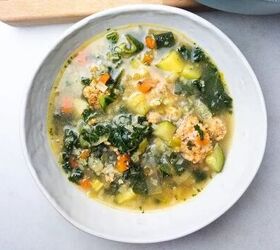 Some people only have soup in winter but this one's a year-round staple