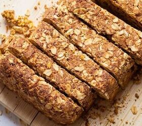 These delicious breakfast bars come together with just 5 wholesome ingredients and 5 minutes of prep