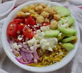 When you're in the mood for a filling salad, this one really hits the spot!