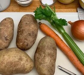 This loaded potato soup has a bit of magic going on with its cream base