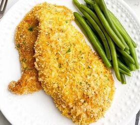 <b>Our dinner suggestion:</b> Crispy baked thin chicken breasts