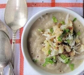 Don't let winter end without making this creamy chicken cauliflower soup