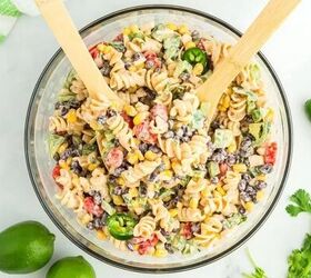 This unique twist on pasta salad uses simple, basic ingredients to amp up the flavor