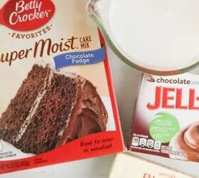 Mix Jell-O & cake mix for this easy & delicious dessert