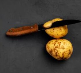 Cut an oval shape into the top of a potato for a dish people go crazy over