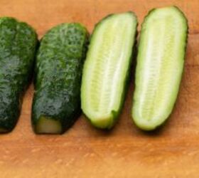 Cut cucumbers in half lengthwise—then do this for an easy & yummy dish