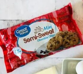 Mix chocolate chips with 3 ingredients for a crazy lazy delicious dessert