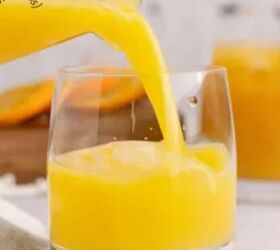 Mix 5 oz of orange juice with these 3 ingredients for a treat that's no monkey business