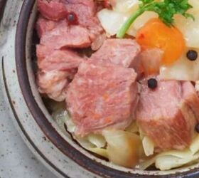 Put ham and this in a Crock-Pot for 6 hours for a cozy & delicious dinner your family will devour