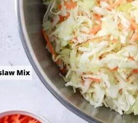 Mix a 10 oz bag of coleslaw mix with these 4 ingredients for a 5-minute dish you can never go wrong with