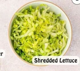 Mix 1 1/4 cups of shredded lettuce with THIS for a shocking dish you'll actually be obsessed with